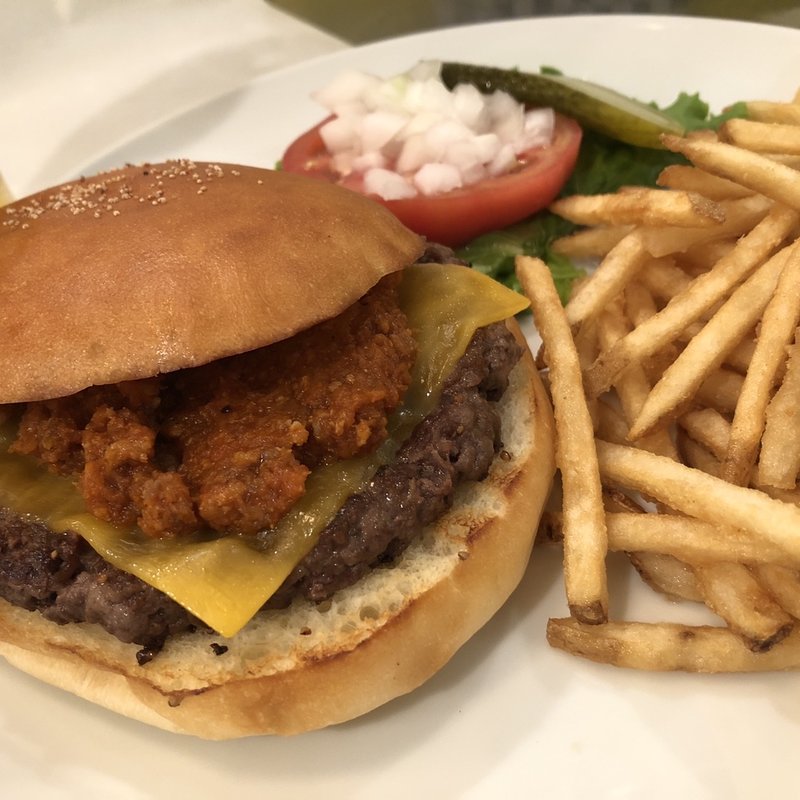 自家製ミートソースチーズバーガー(Jimmy's DINER)