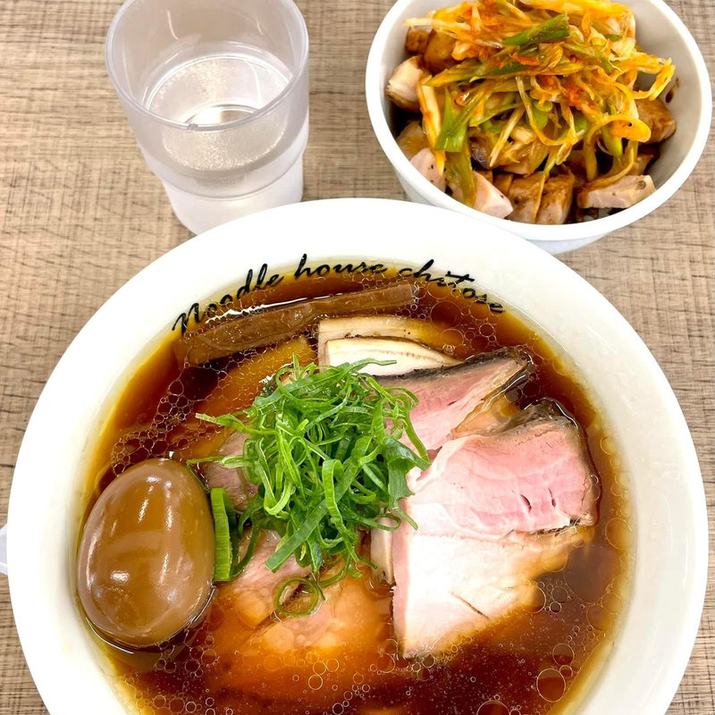らぁ麺 煮玉子(麺庵ちとせ)