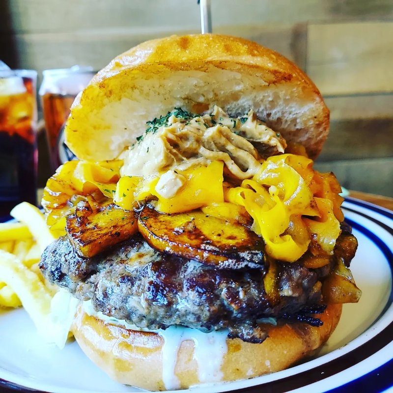 バターナッツスクワッシュバーガー(BURGERLION MEAT CRUSADERS(バーガリオンミートクルセイダーズ))