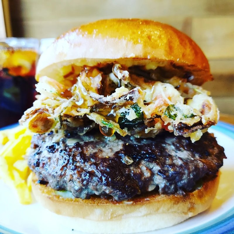 かき揚げバーガー(BURGERLION MEAT CRUSADERS(バーガリオンミートクルセイダーズ))