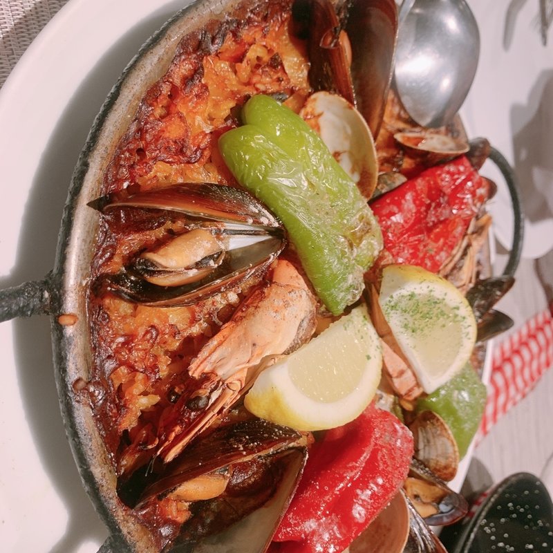 魚介類のパエリア(メソン･バスカ )