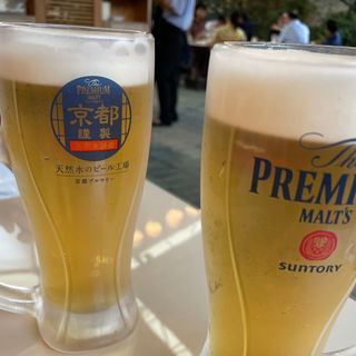 生ビール(上七軒ビアガーデン （かみしちけんビアガーデン）)