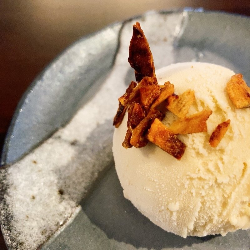 自家製バナナアイスクリーム(勝梅園)