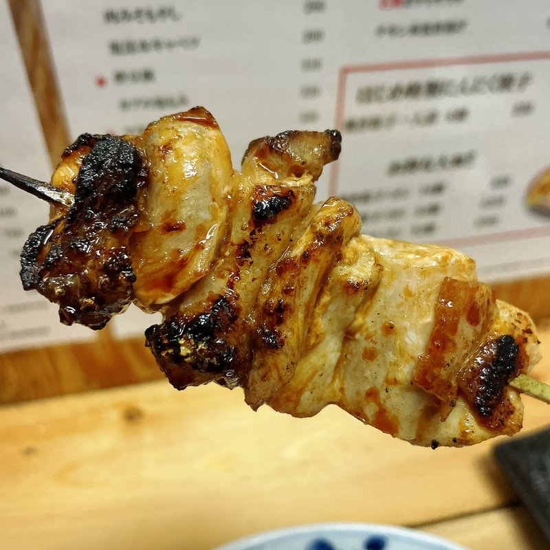 とりもも串(もつ焼き はじめ)