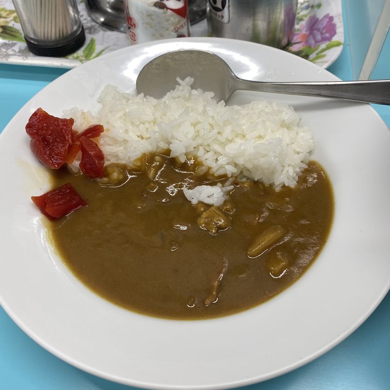 ミニカレー(味元高品店)