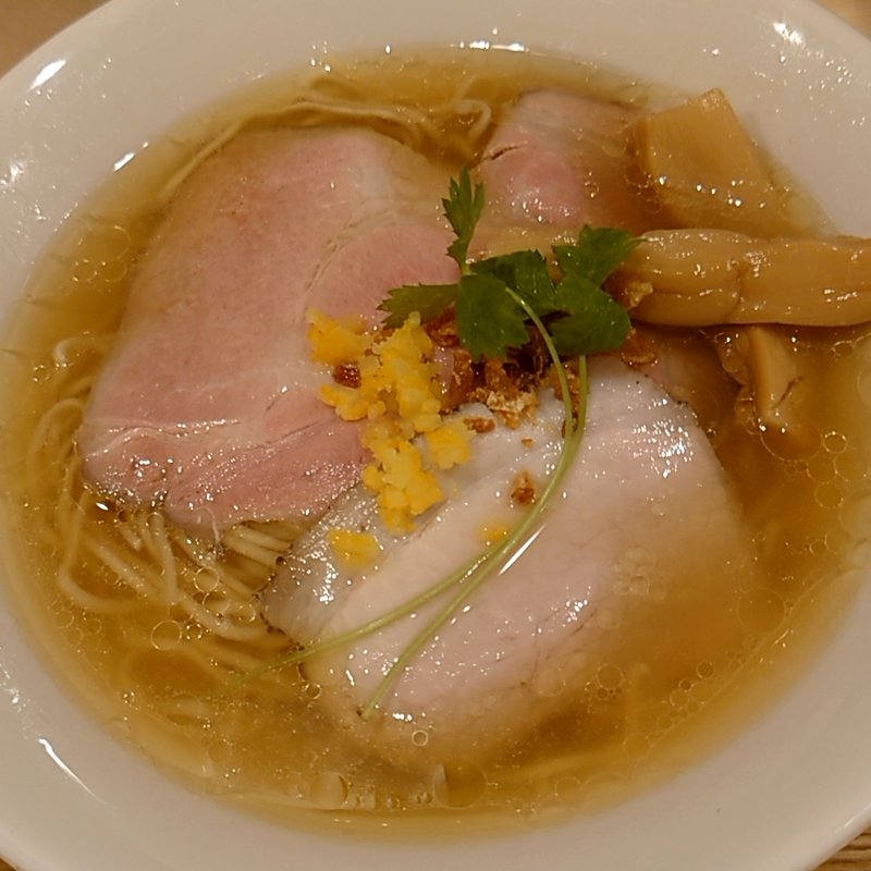 黄金貝らーめん(なにわ麺次郎 然)