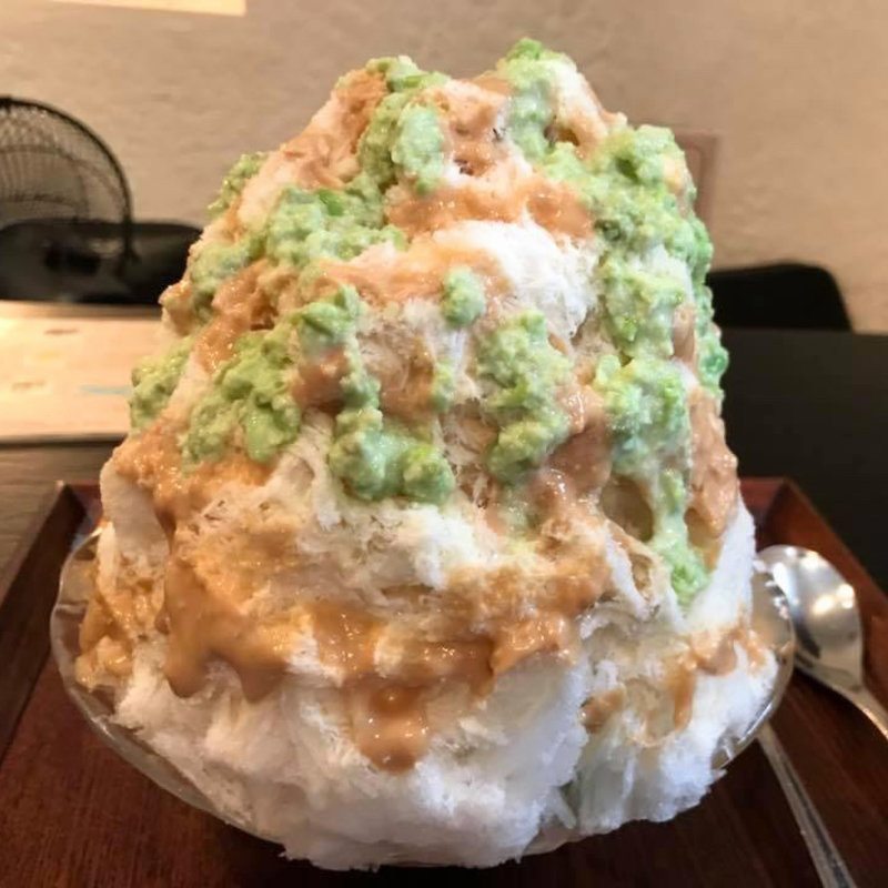 塩麹ずんだミルク&いちじくチーズはちみつ(かき氷Ryan )