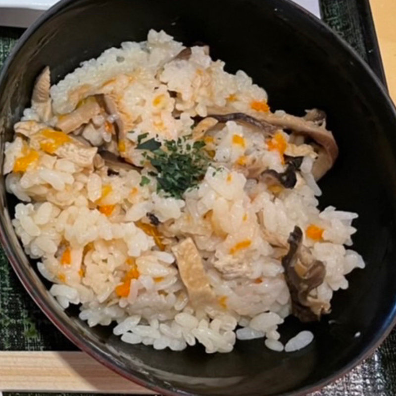 かやくご飯(伊藤久右衛門 本店)