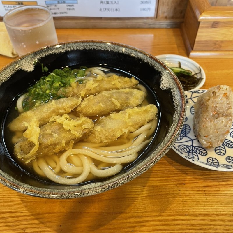 ごぼう天うどん(手打ちうどん よしの )