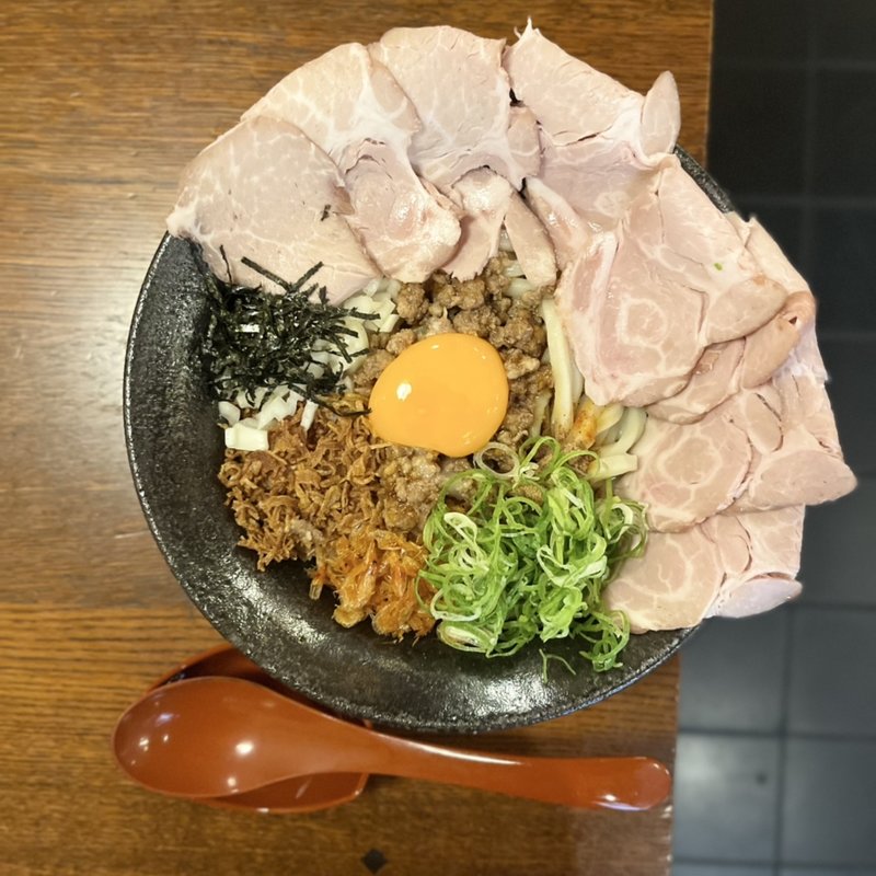 肉もりまぜジャン麺(にし家 本店 （にしや）)