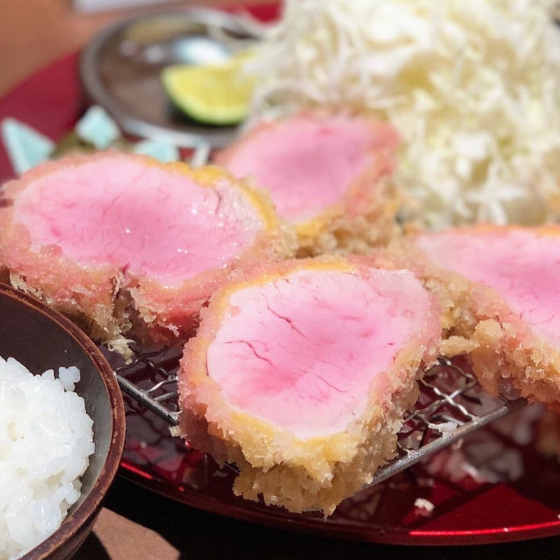 本日の特選ヘレカツ・シャトーブリアン定食（170g）(北新地とんかつエペ)