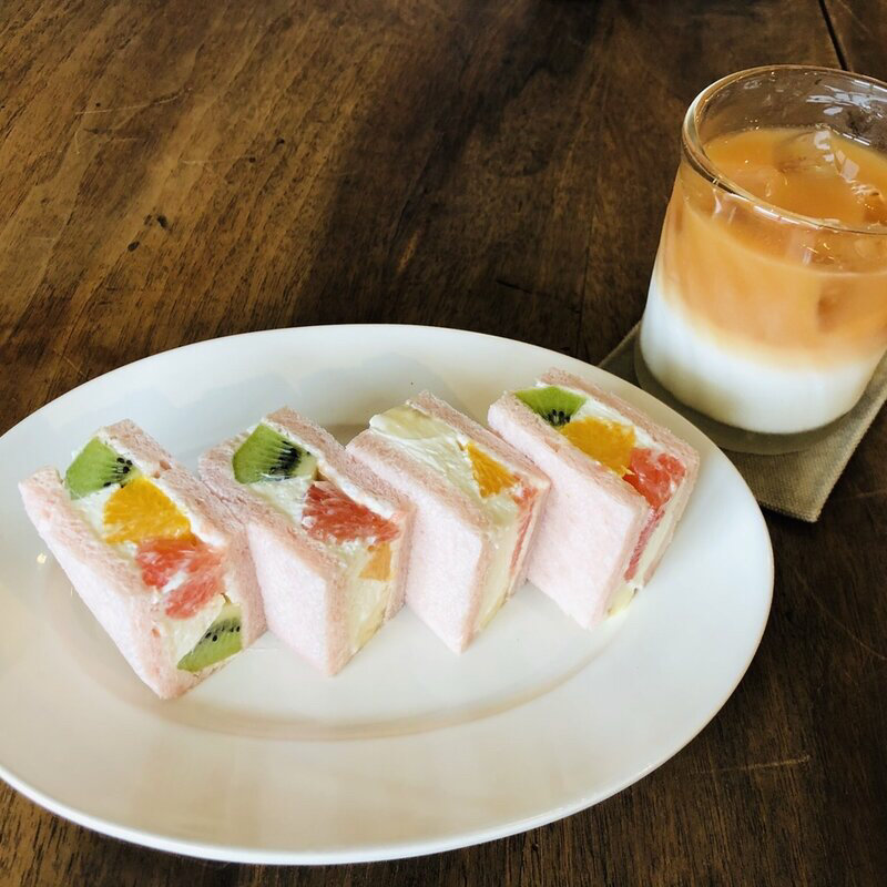 フルーツサンド(カフェトミヤマ)