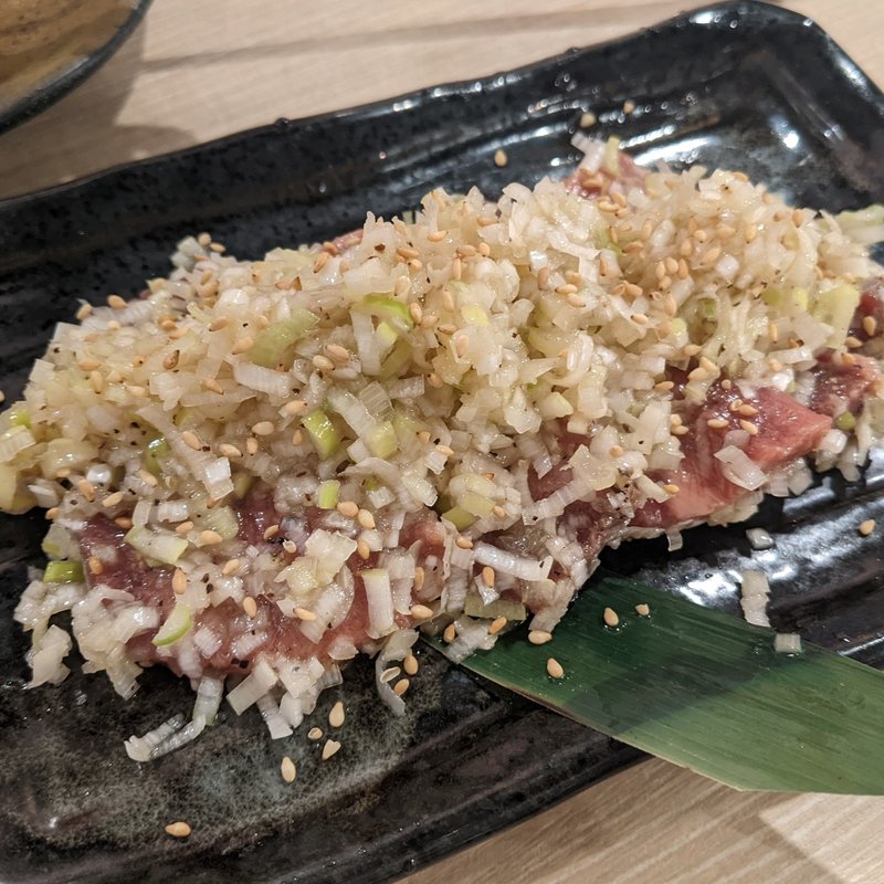 ねぎ塩たん(0秒レモンサワー 仙台ホルモン焼肉酒場 ときわ亭 大船店)