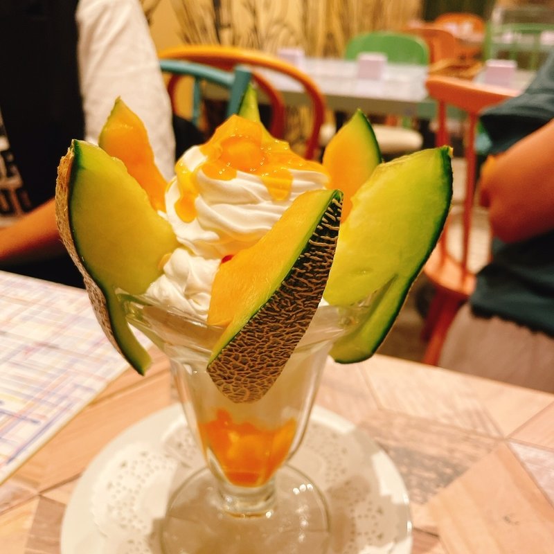 メロンパフェ(メルカ)