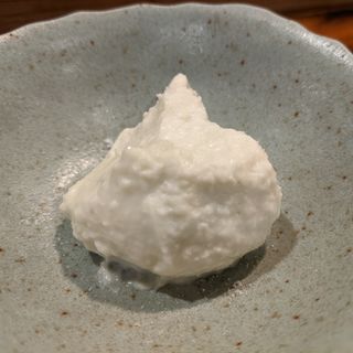 天豆牛乳豆腐(鮨 波づき)