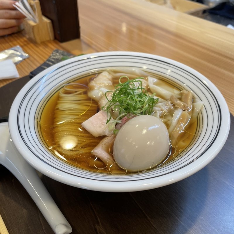 特製塩そば(麺道 千鷄)
