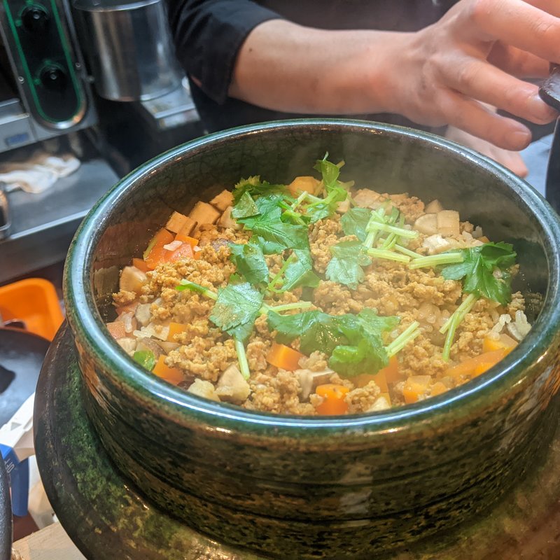 カレー根菜ご飯(割烹　船生 )