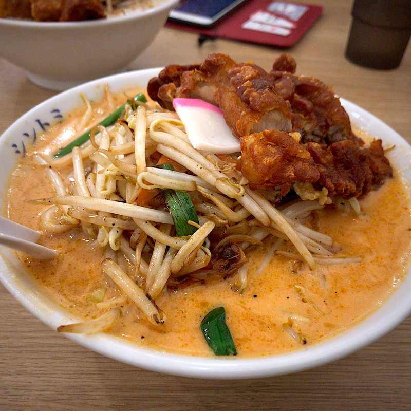 排骨トマトタンメン(極濃湯麺シントミ 国分町店)