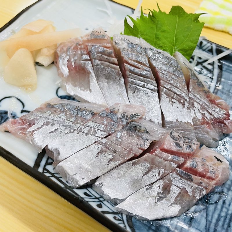 あじ刺し(山城屋酒場)