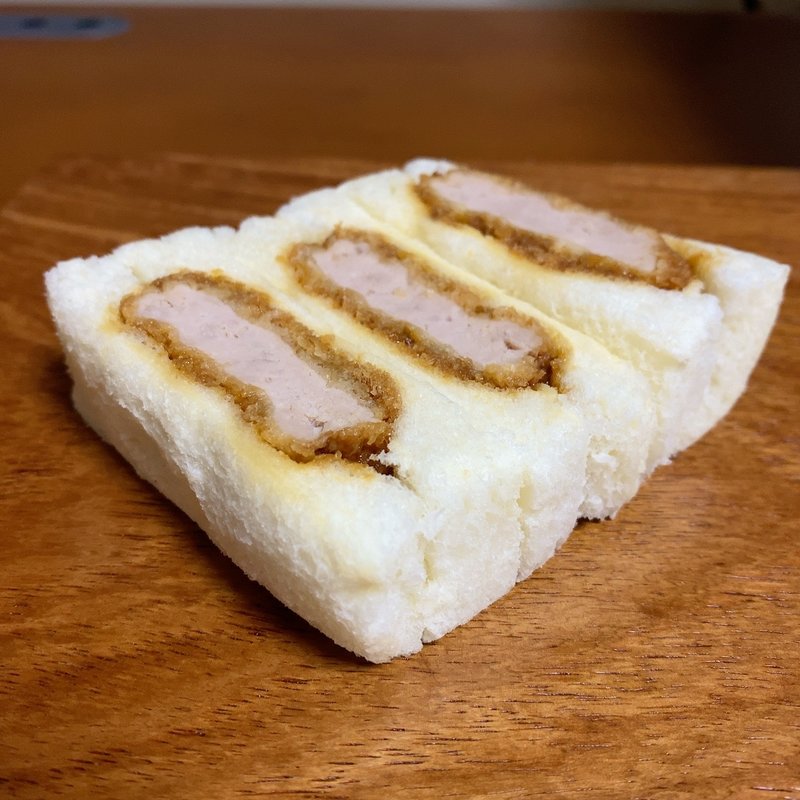 ヒレかつサンド(3切れ)(とんかつ まい泉 ジェイアール名古屋高島屋店)