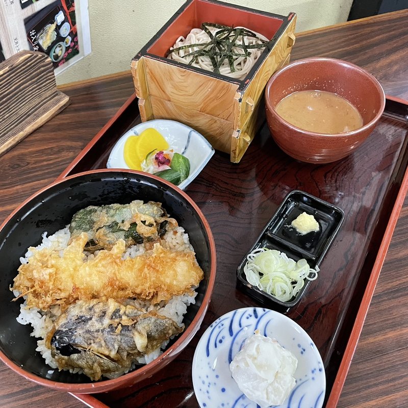 胡麻定食(元禄二八そば 両国 玉屋)