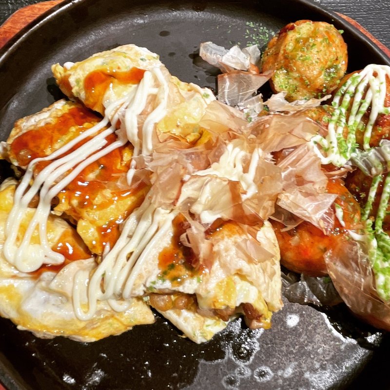 たこ焼き＆とん平焼きセット(清十郎 三番街店)