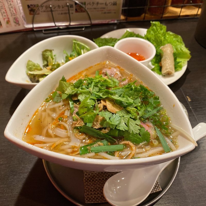 ラムしゃぶスパイシーフォー(ベトナムBistro Vang Field 後楽園店)