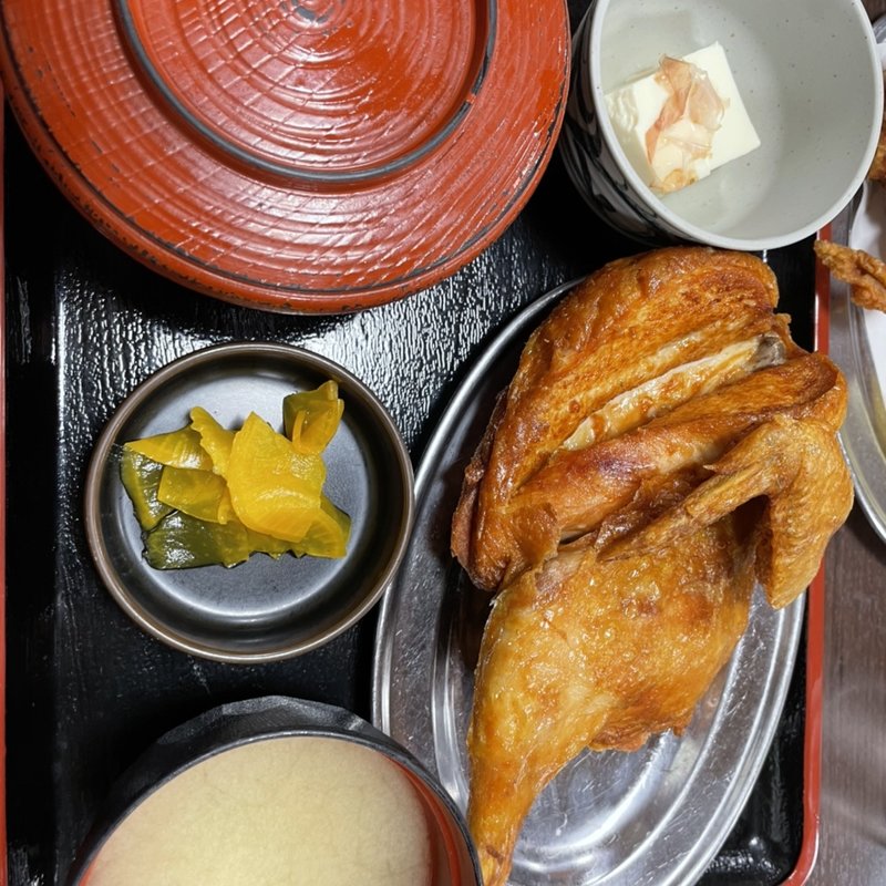 若鶏定食(若鶏時代 なると 本店)