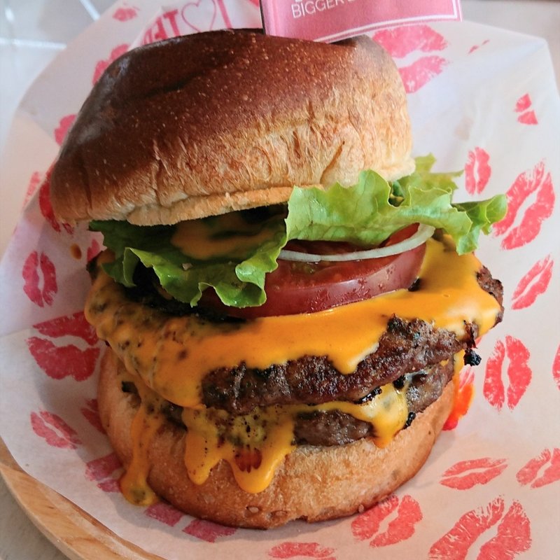 モンスターダブルバーガー 【単品】(テディーズビガーバーガー 横浜港北ノースポートモール店)