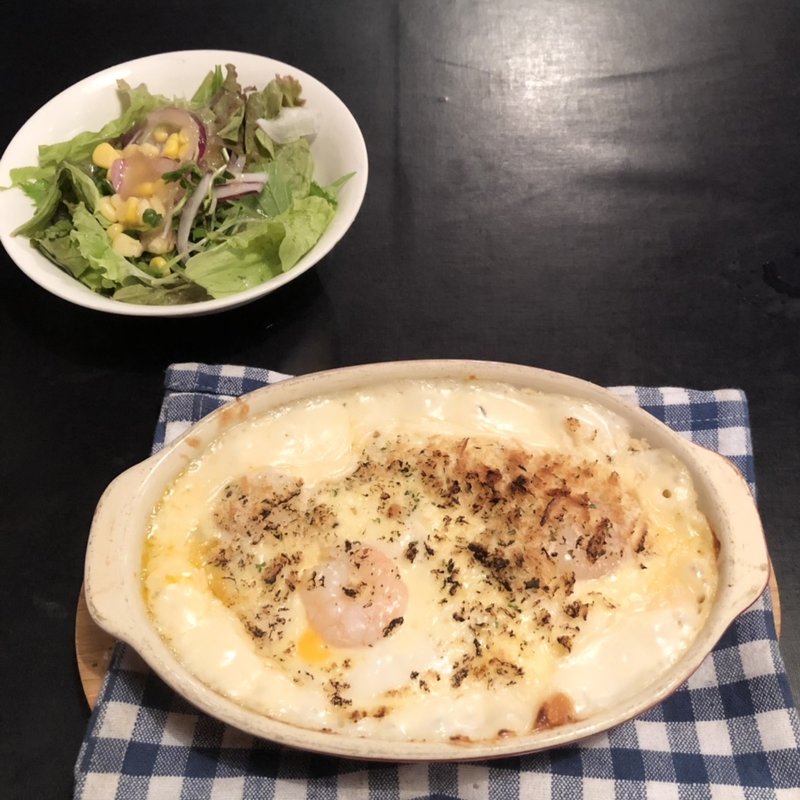 エビ・ツナ・パンチェッタドリア(ベイカナーズ 日立駅前店 （BayCanners）)