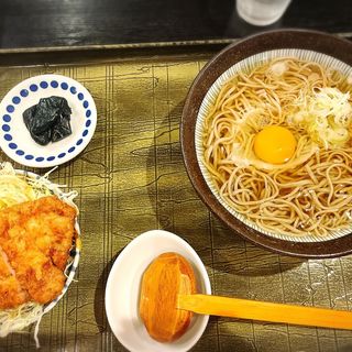 ミニソースカツ丼&そばセット(みのや さくら亭 )