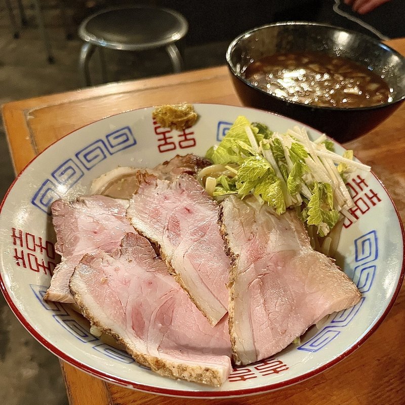 冷やしブタニボ(男そば 連獅子 )