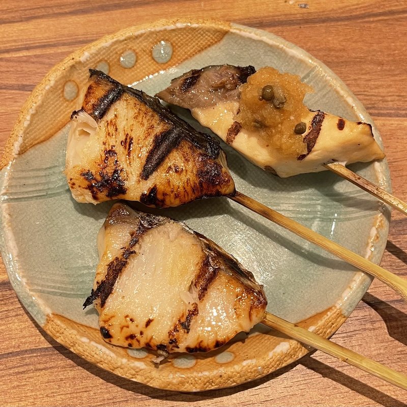 鰆西京焼2とカンパチ山椒焼き(はち福)