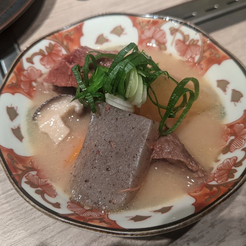 タンの白味噌煮込み(神田 タンだけ)