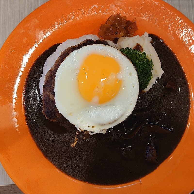 ハンバーグカレーライス(ハンバーグダイナー マル)