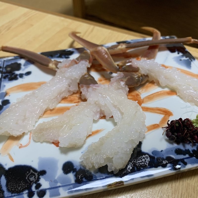 かに刺し(味暦あんべ )