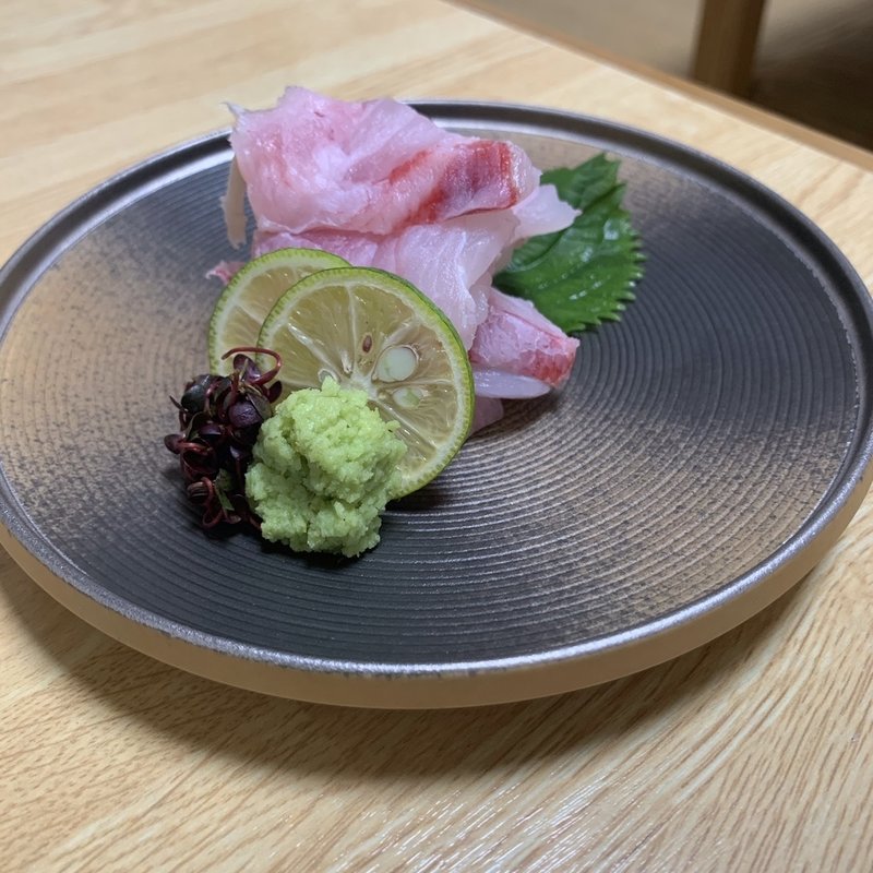 のどぐろ刺し身(味暦あんべ )