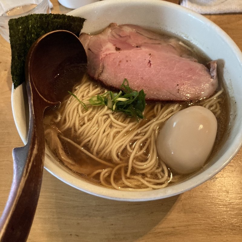 味玉そば(中華蕎麦 蘭鋳)