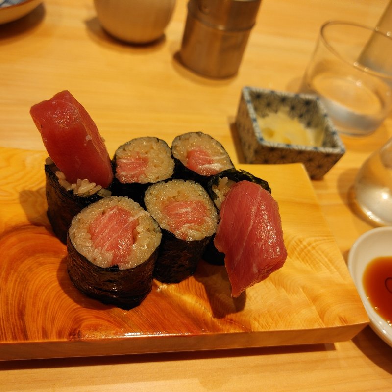 はみだしトロ鉄火巻き(日々晴々)