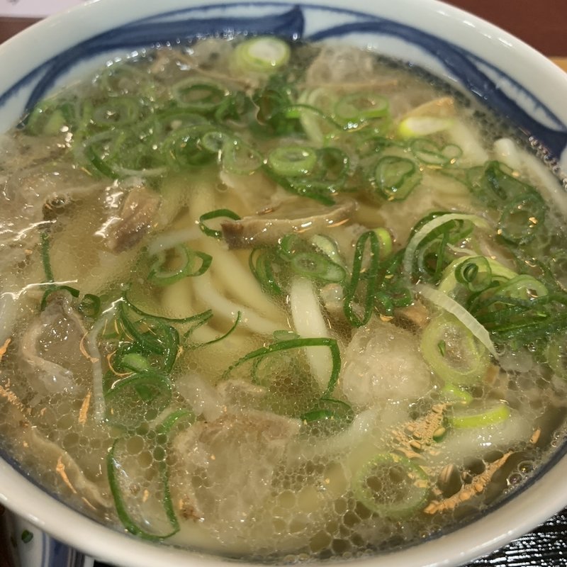 かすうどん(手打ち ごえもんうどん)