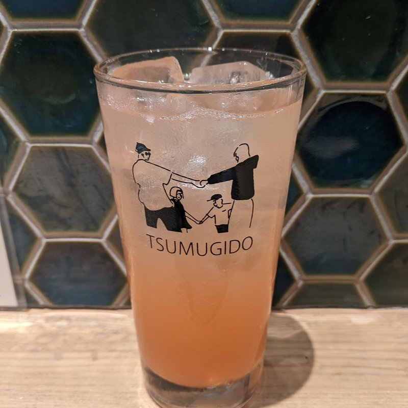 ピンクグレープフルーツサワー(酒場つむぎ堂 新宿店)