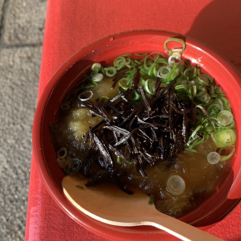 だし茶漬け(酒徳昆布　おかげ横丁)