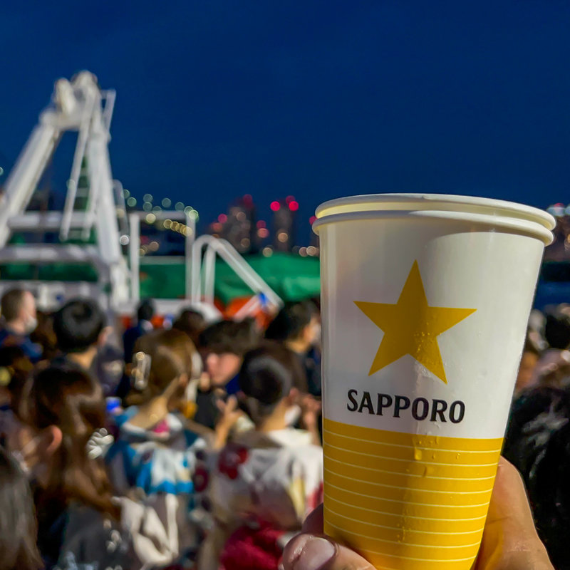 生ビール(東京湾納涼船)