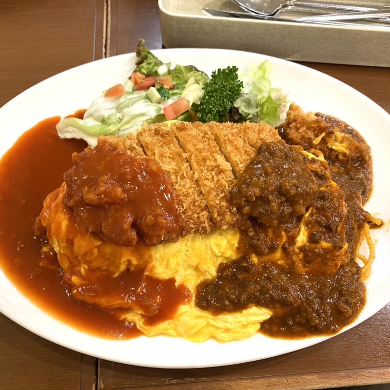 伝説のミツヤライス(心斎橋 ミツヤ アベノ店)