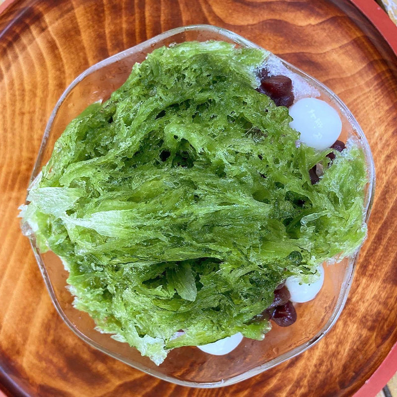 宇治金時(桃林堂 青山本店・桃林堂画廊)