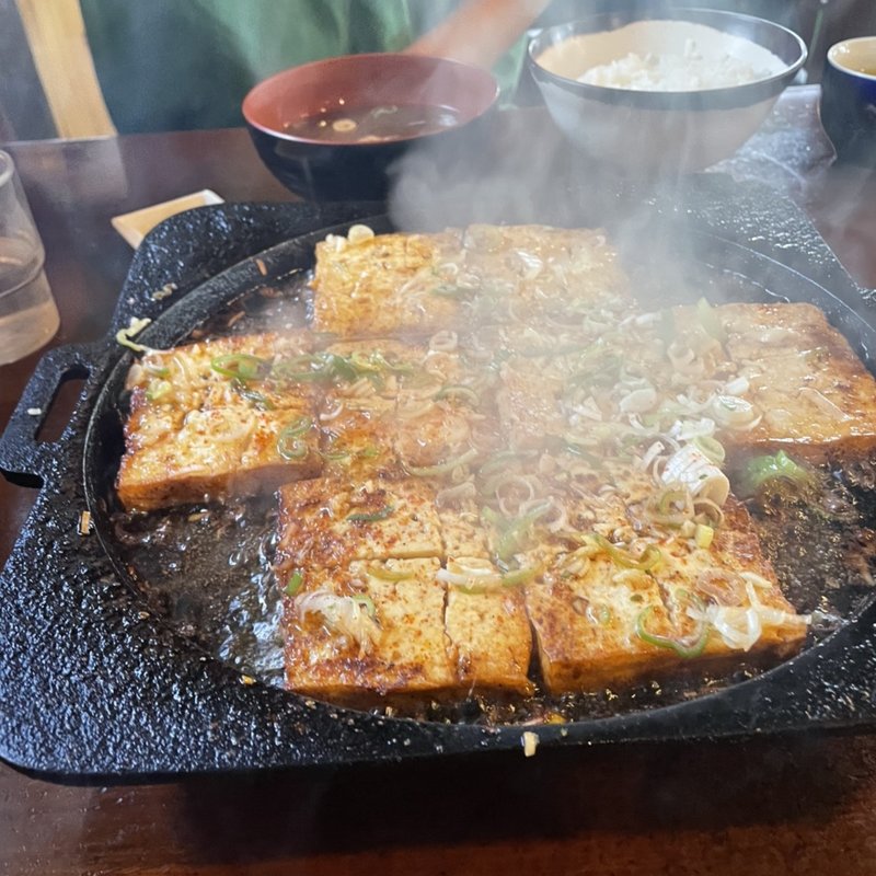 豆腐ステーキ(國ハ食堂)