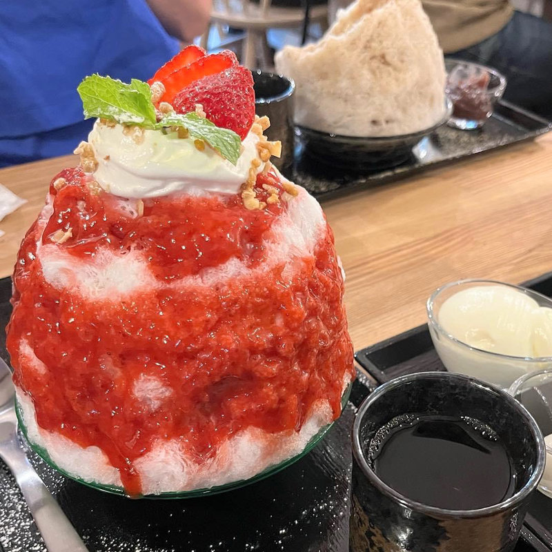 ストロベリーフロマージュ(京氷ゆきみ庵)