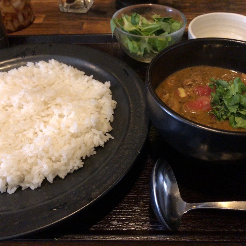香菜(パクチー)チキンカレー(Ghar （ガル）)