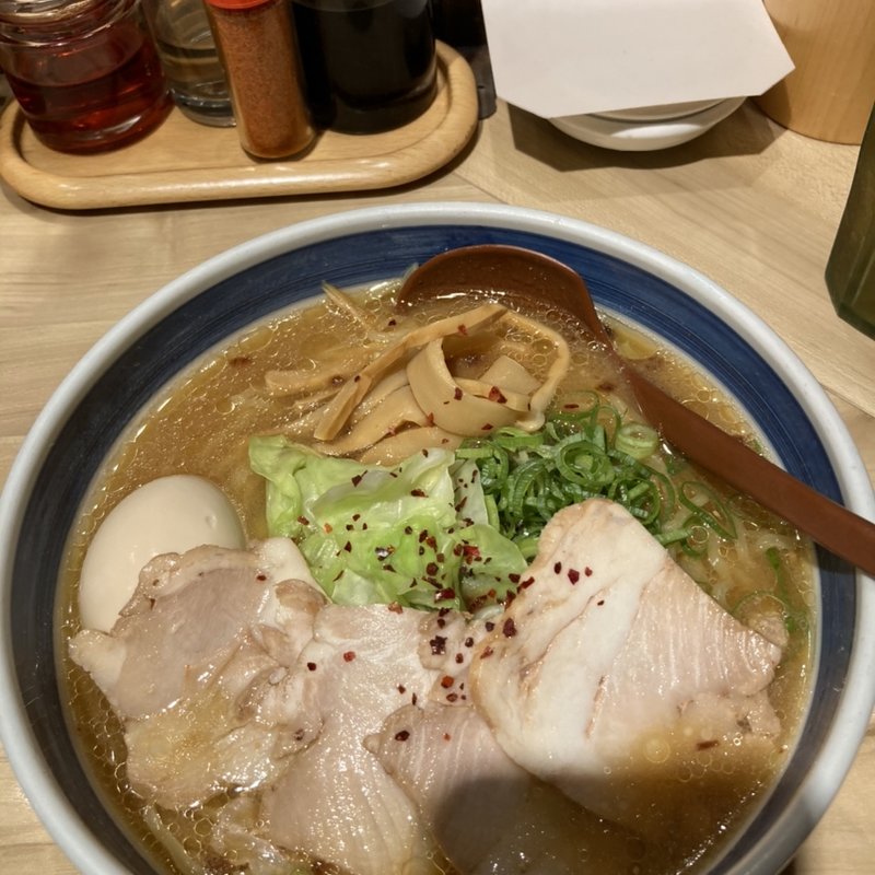 味噌チャーシュー麺味玉トッピング(札幌らーめん ほくと亭)