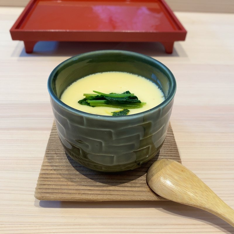 茶碗蒸し(鮨処 喜ぜん)
